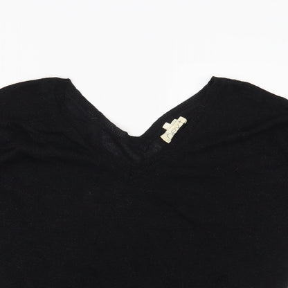 Preloved NEXT Womens Black   Pullover Jumper Size 12 - Detail