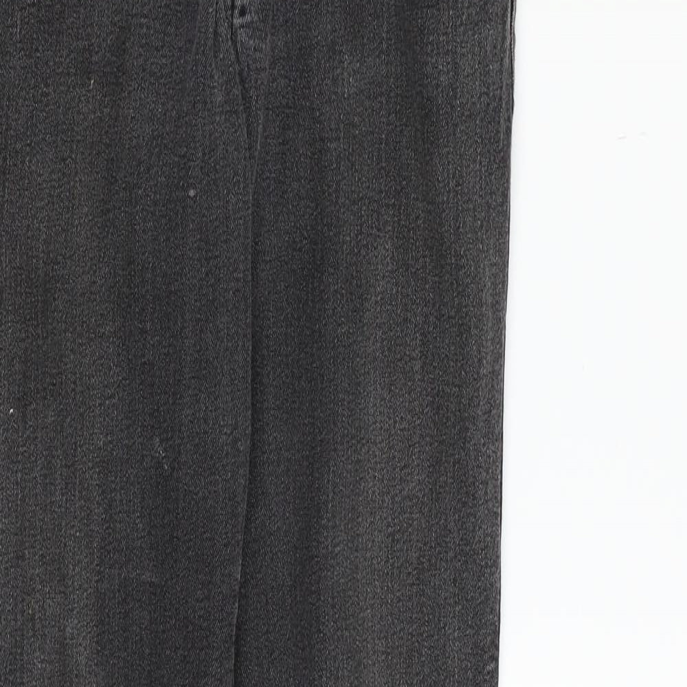 H&M Womens Black  Denim Skinny Jeans Size 30 in L32 in