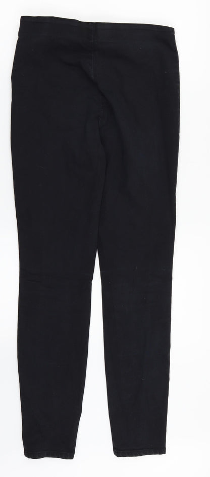 Preloved H&M Womens Black   Jegging Jeans Size 8 L27 in - Back