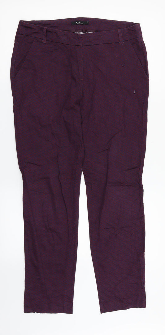 Mohito Womens Purple   Trousers  Size 10 L28 in