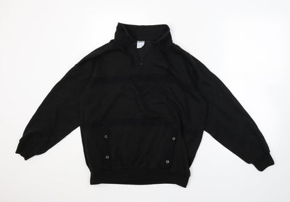 Preloved Preworn Mens Black   Pullover Jumper Size XL - Front