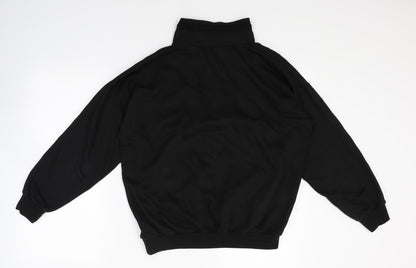 Preloved Preworn Mens Black   Pullover Jumper Size XL - Back