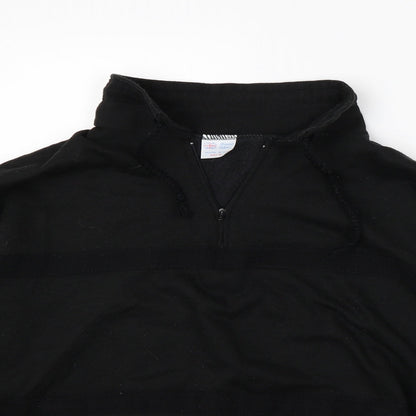 Preloved Preworn Mens Black   Pullover Jumper Size XL - Detail