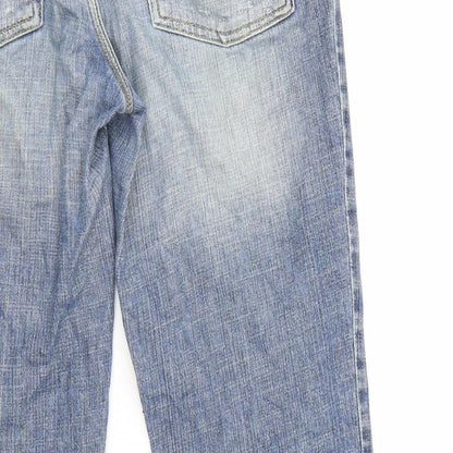 Preloved Comma Womens Blue  Denim Cropped Jeans Size 10 L23 in - Label