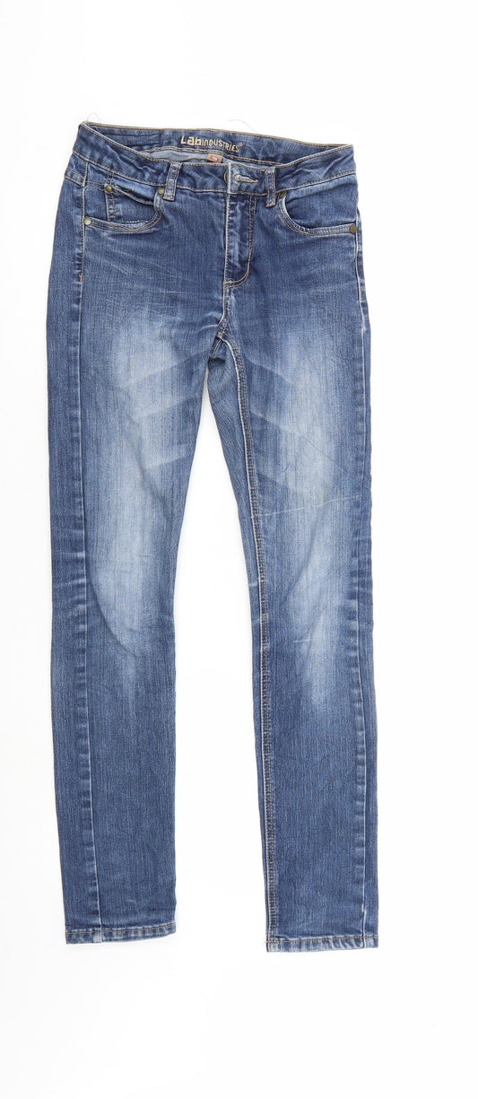 Lab Industries Girls Blue  Denim Straight Jeans Size 12-13 Years