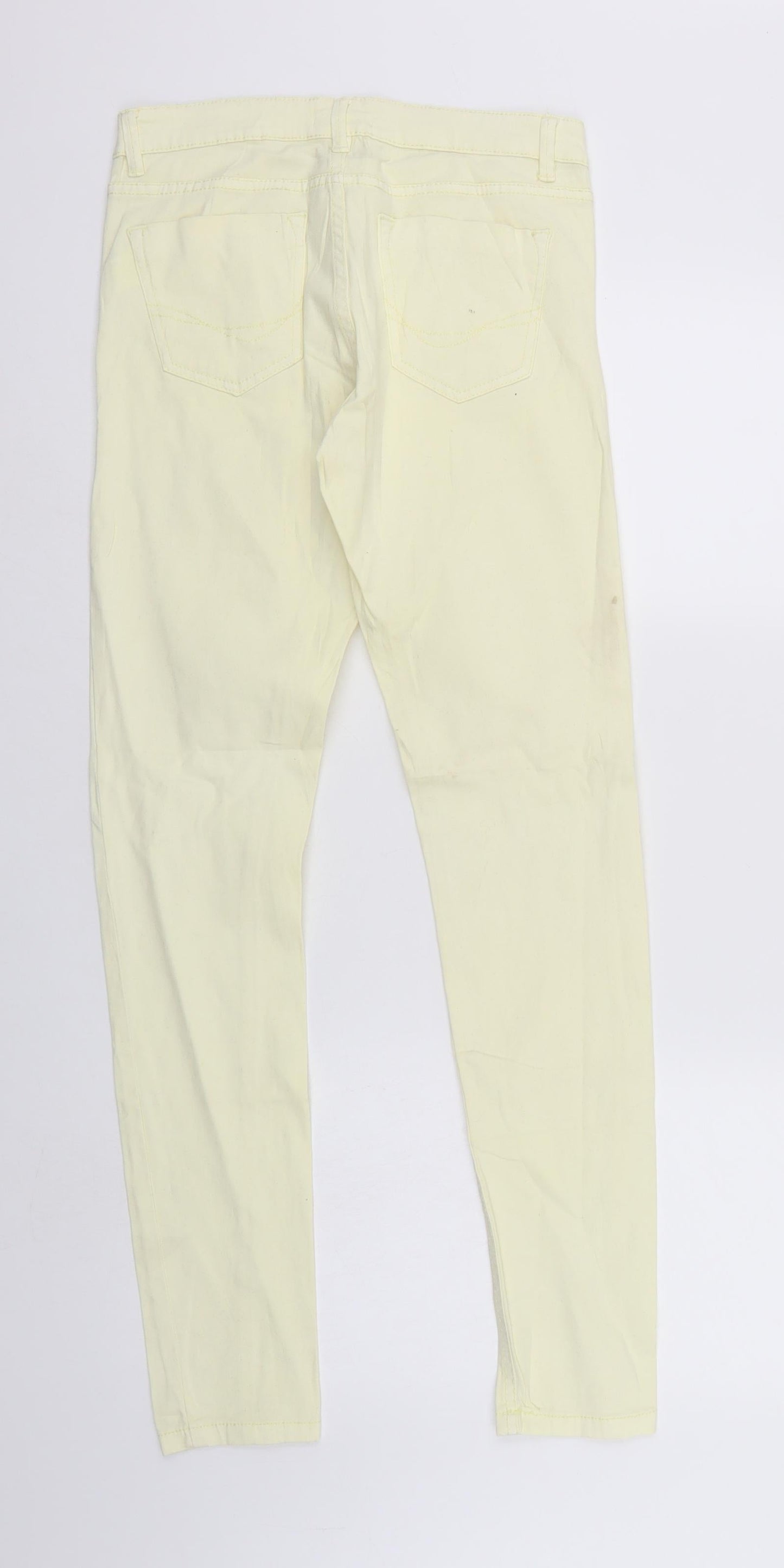 Sinsay Womens Yellow   Tapered Jeans Size M L29 in