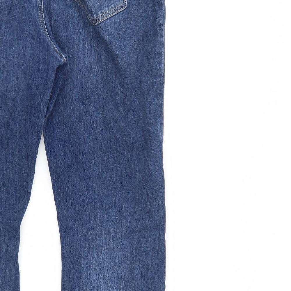Preloved M&S Womens Blue  Denim Bootcut Jeans Size 38 in L27 in - Label