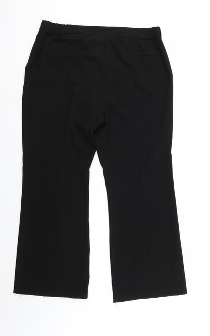 Preloved CAPSULE Womens Black   Trousers  Size 36 in L28 in - Back