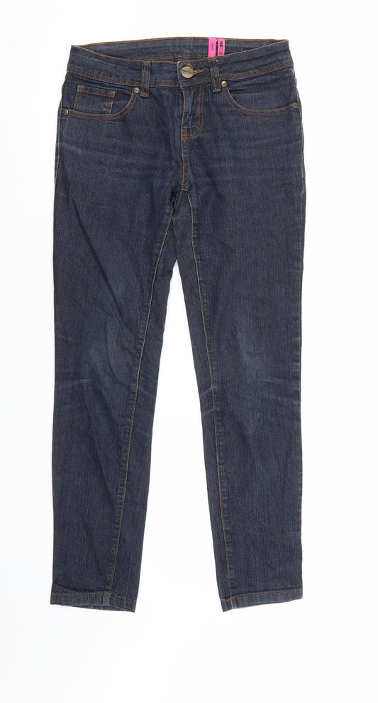 YesYes Womens Blue  Denim Skinny Jeans Size 6 L26 in