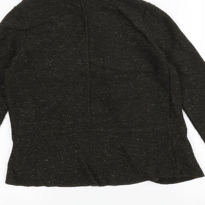 Preloved Red Herring Womens Black   Jacket  Size 10 - Label