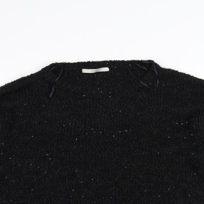Preloved George Womens Black   Pullover Jumper Size 18 - Detail