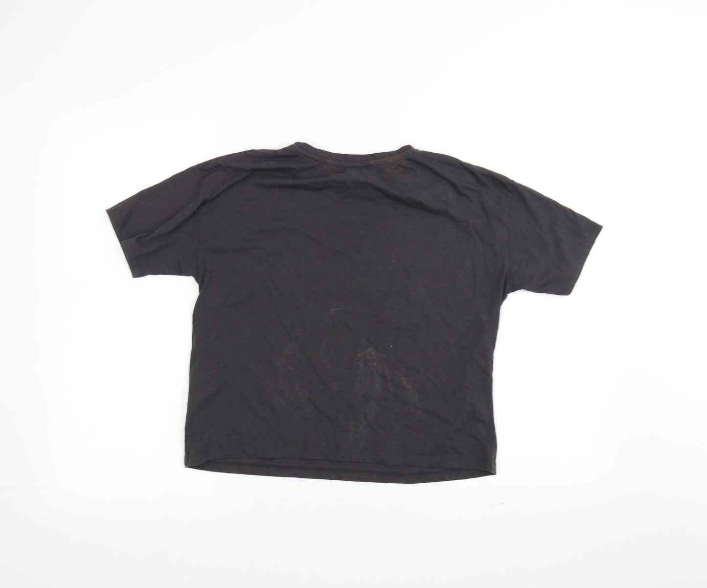 New Look Womens Black   Basic T-Shirt Size 10