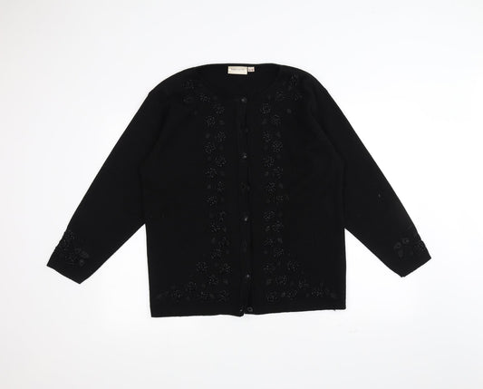Bonmarché Womens Black   Jacket  Size M
