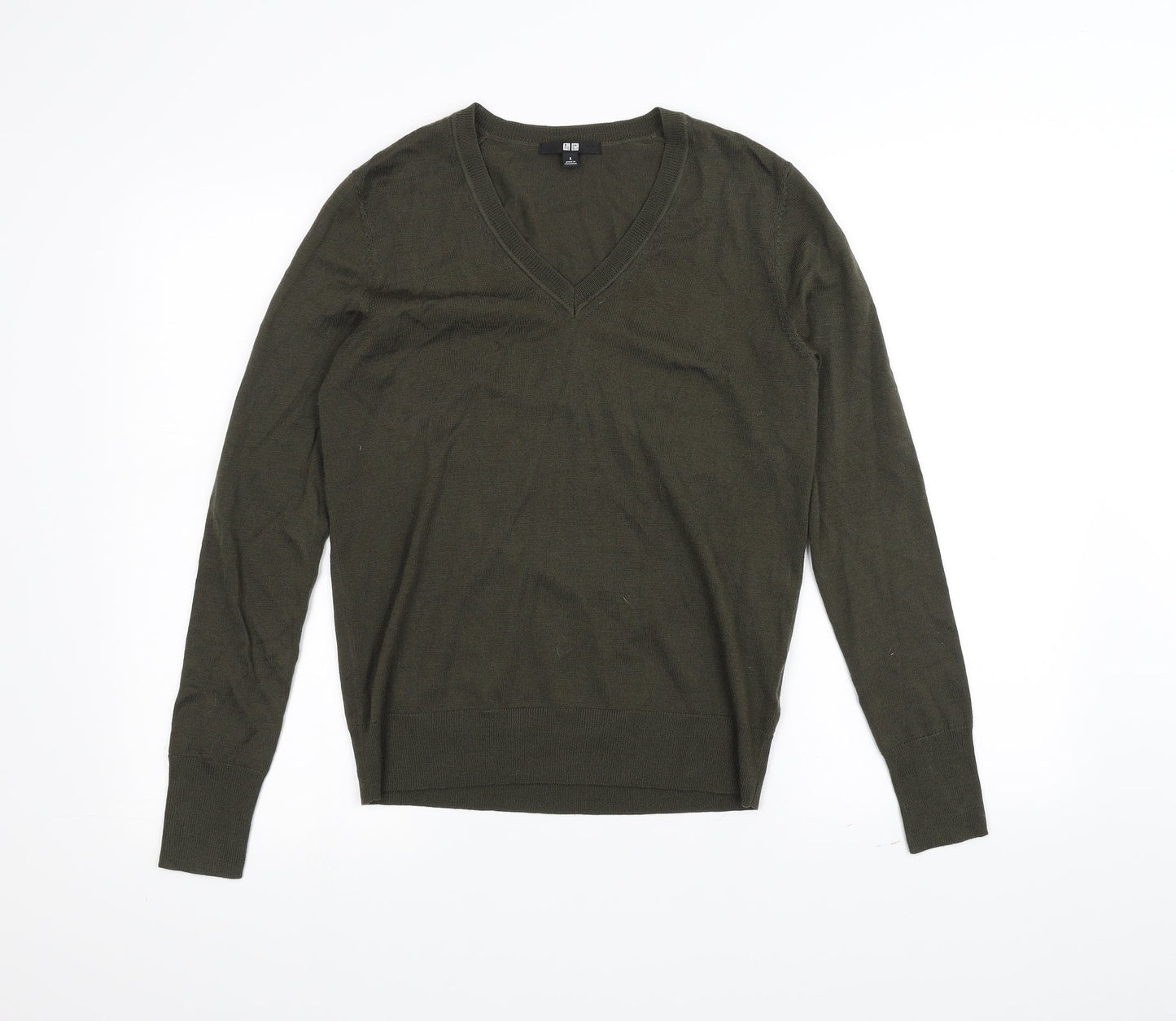 uni Womens Green   Basic T-Shirt Size S