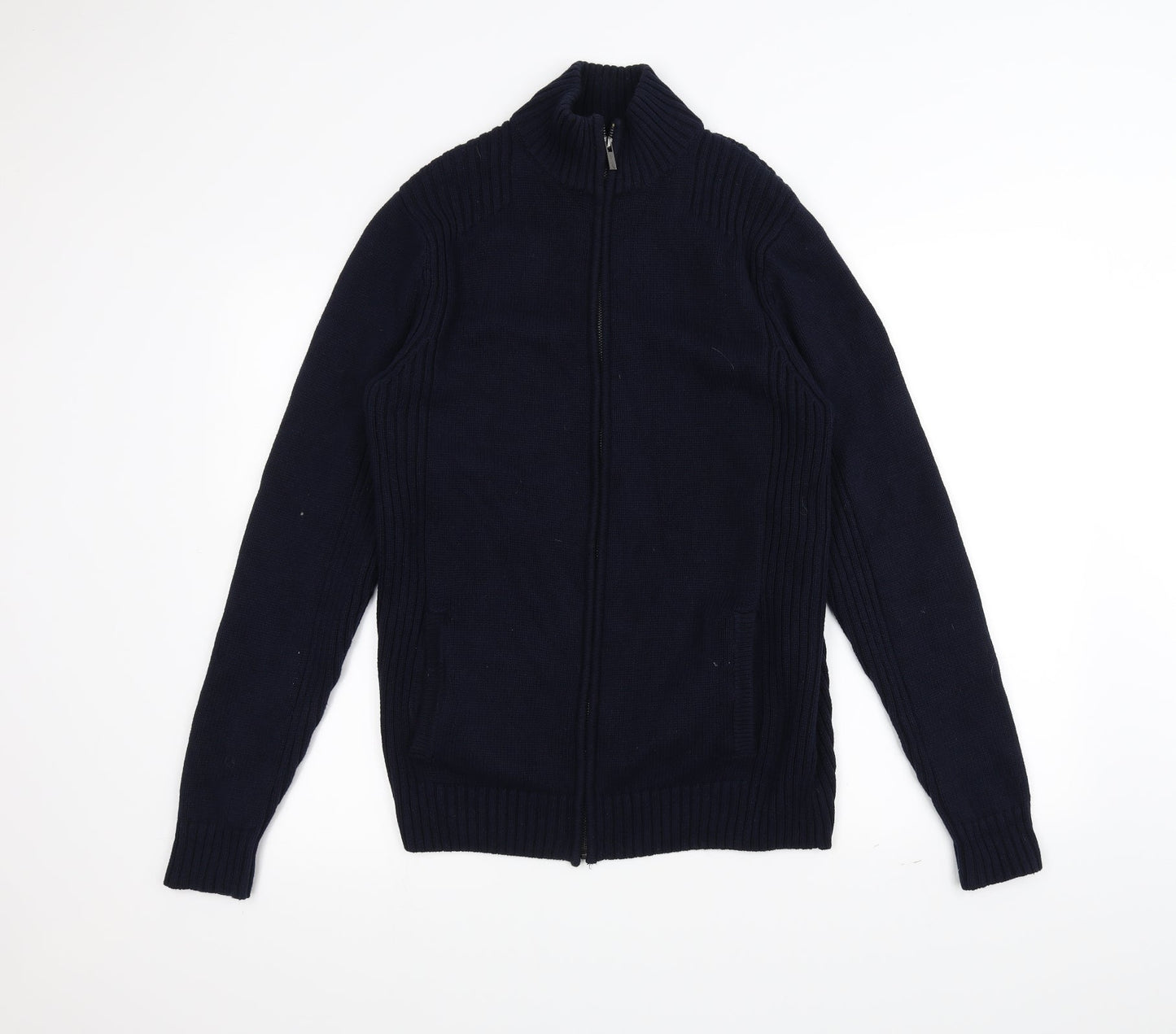 Savile Row Girls Blue  Knit Jacket  Size L