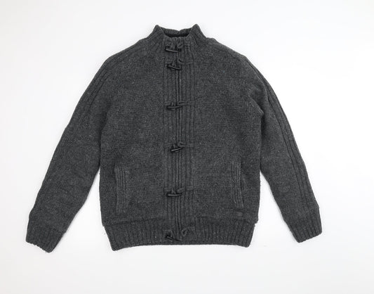 DNM Mens Grey  Knit Jacket  Size M