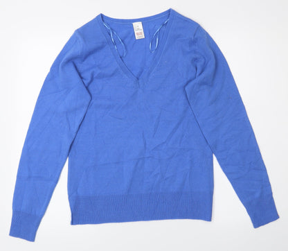Preloved Tesco Womens Blue   Pullover Jumper Size M - Front