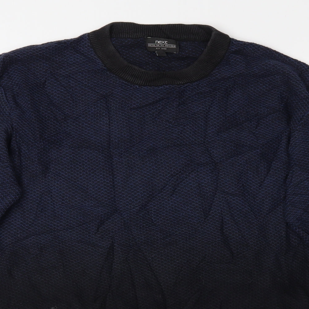 NEXT Mens Blue   Pullover Sweatshirt Size M