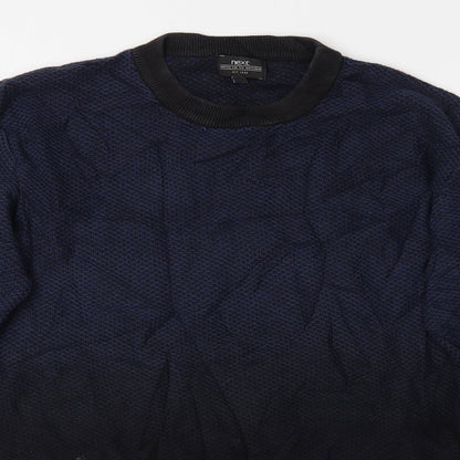 Preloved NEXT Mens Blue   Pullover Sweatshirt Size M - Detail