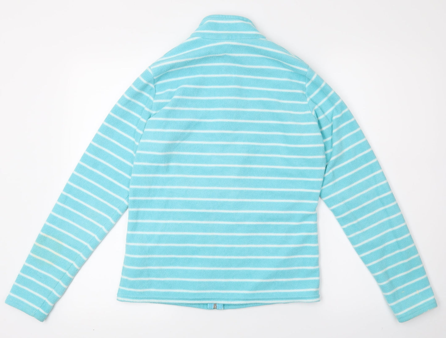 M&S Womens Blue Striped  Jacket  Size 10