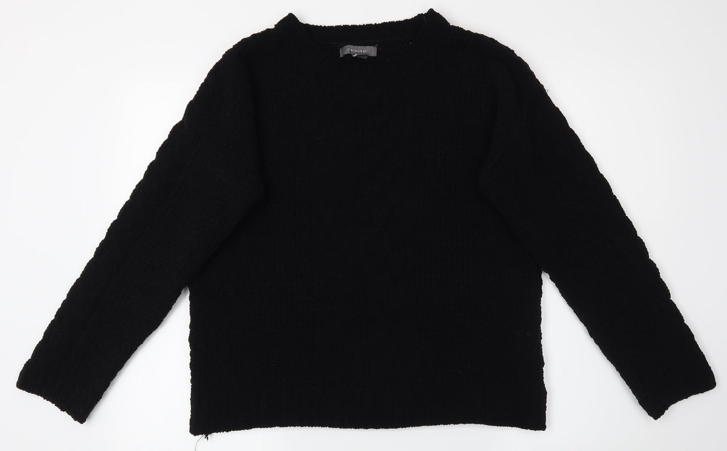 Primark Womens Black   Pullover Jumper Size XS