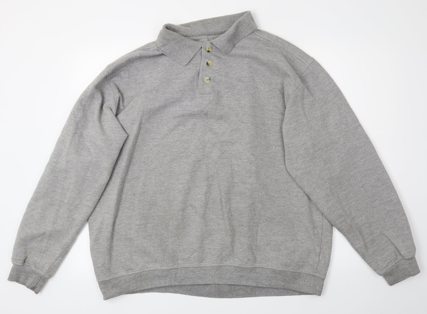 EWM Mens Grey   Pullover Sweatshirt Size XL