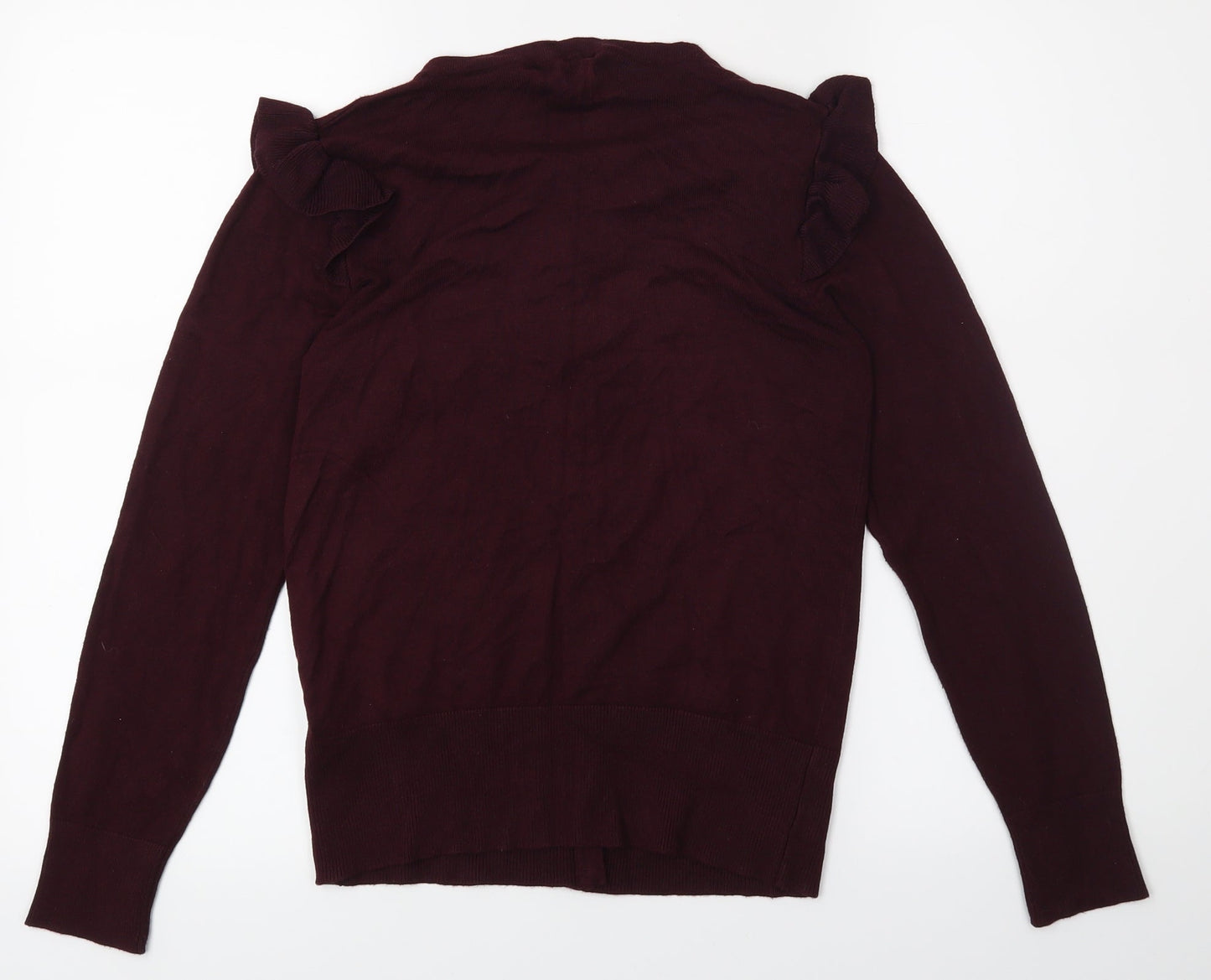 F&F Womens Purple   Basic Blouse Size 8