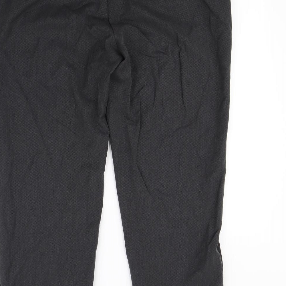 m&S Womens Grey   Dress Pants Trousers Size 18 L30 in