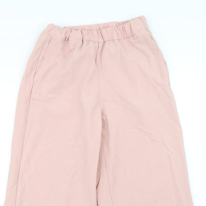 Preloved DrDenim Womens Pink   Trousers  Size S L24 in - Detail