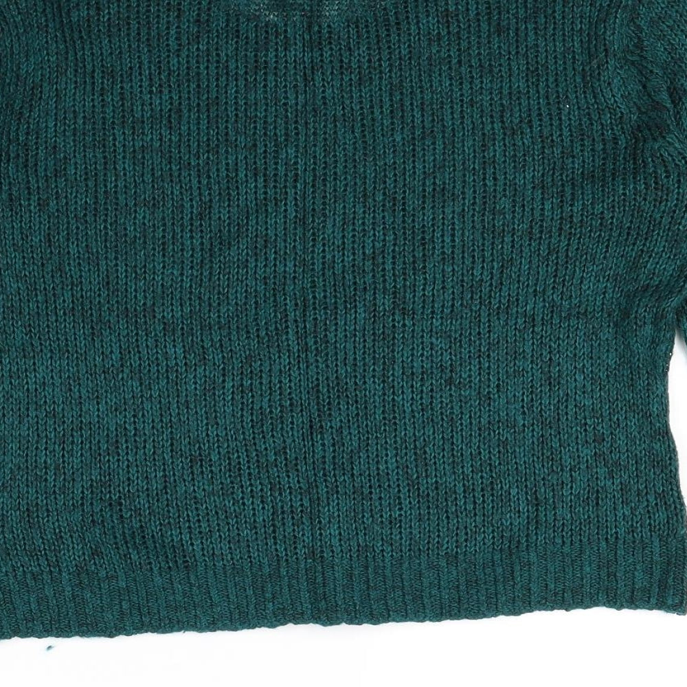 H&M Womens Green   Pullover Jumper Size S