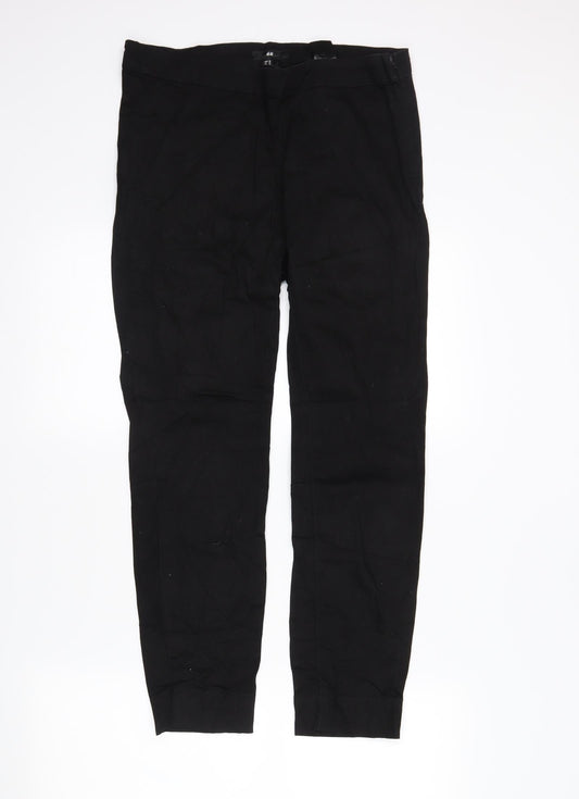 Preloved H&M Womens Black   Skinny Jeans Size 12 L28 in - Front