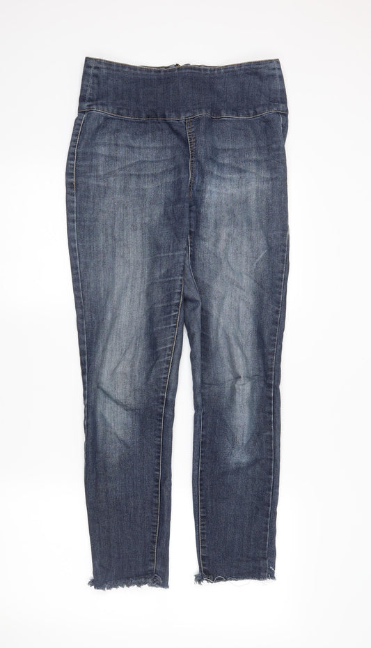 Piecee Womens Blue   Jegging Jeans Size 14 L28 in