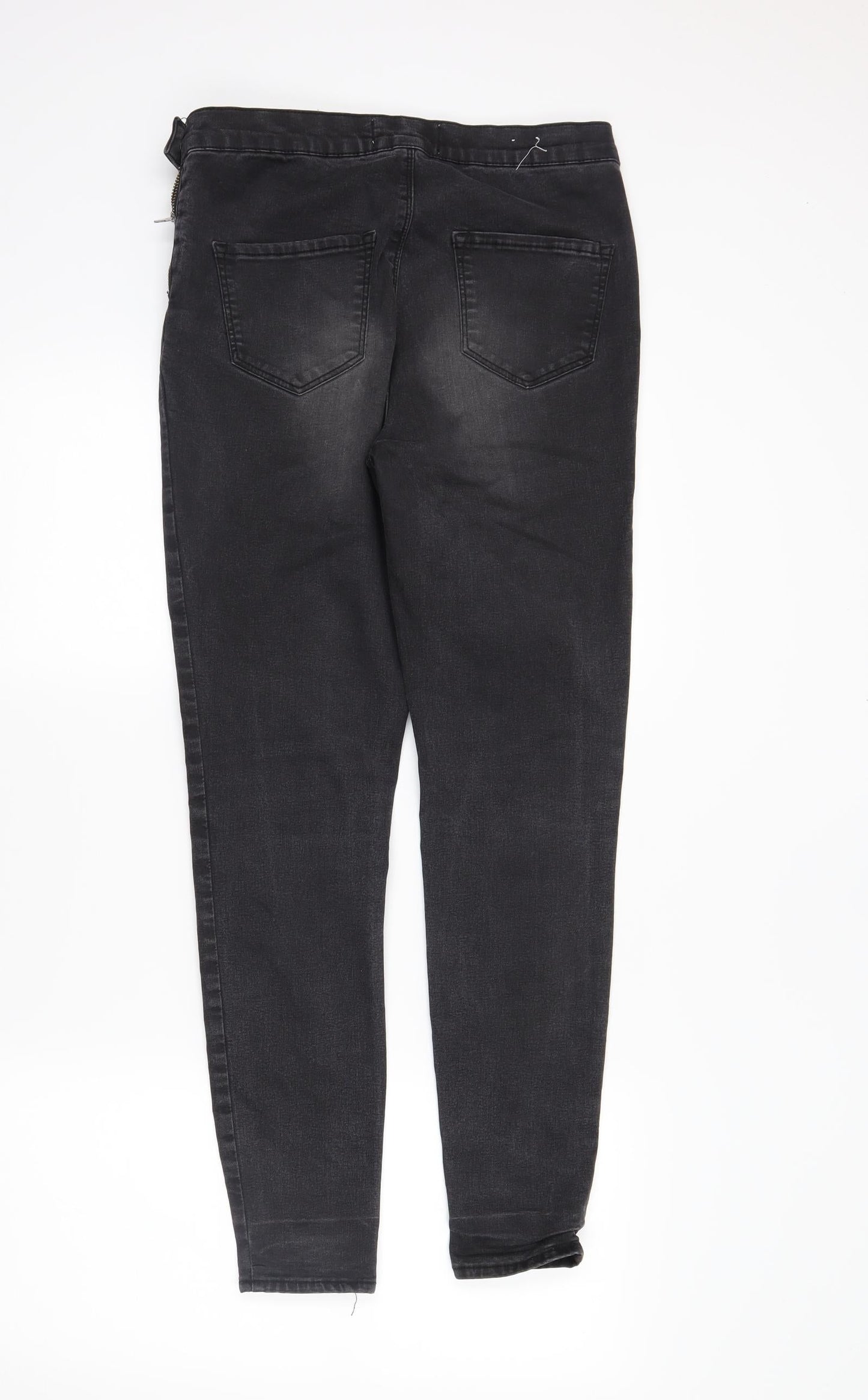 newlook Womens Black  Corduroy Jegging Jeans Size 12 L28 in