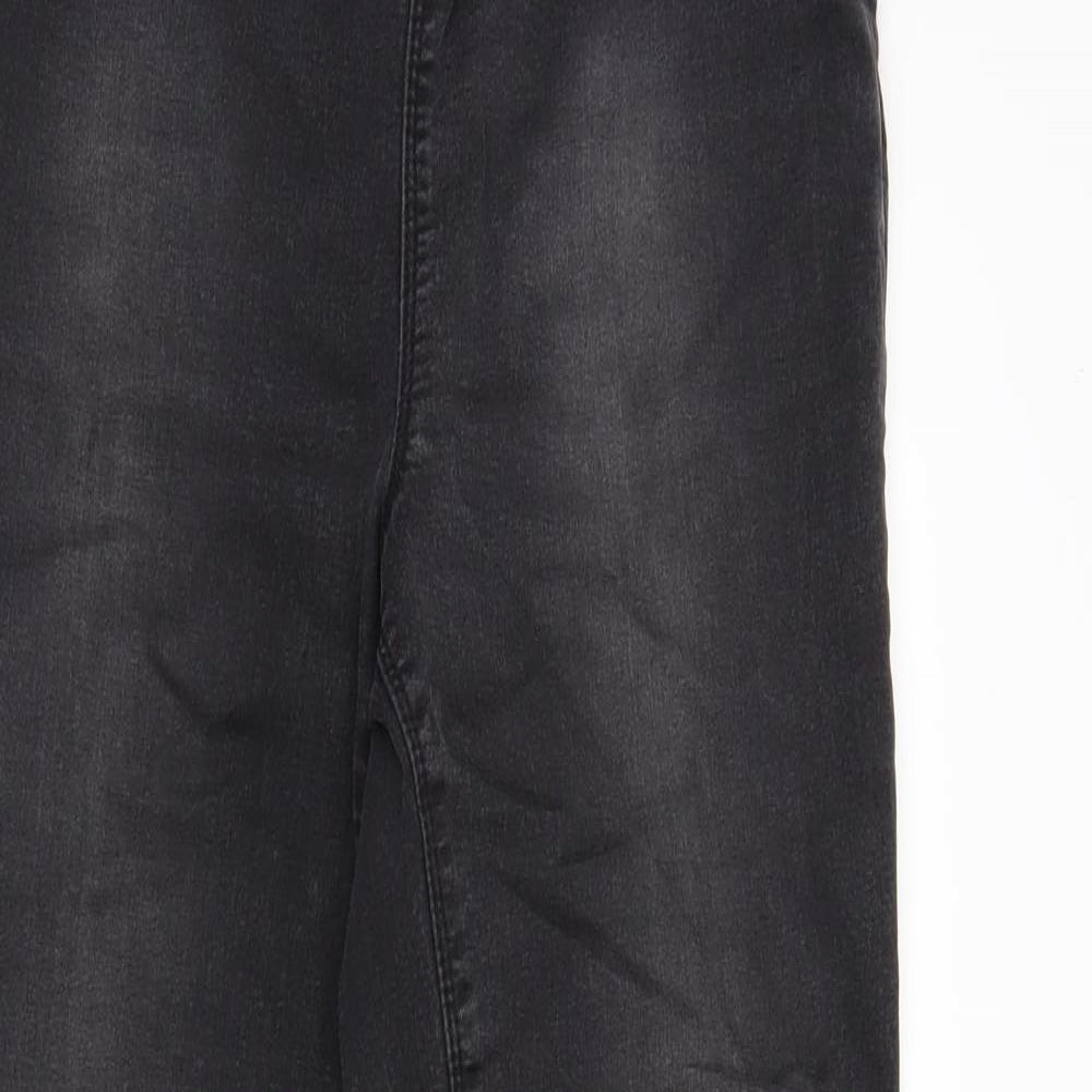 newlook Womens Black  Corduroy Jegging Jeans Size 12 L28 in