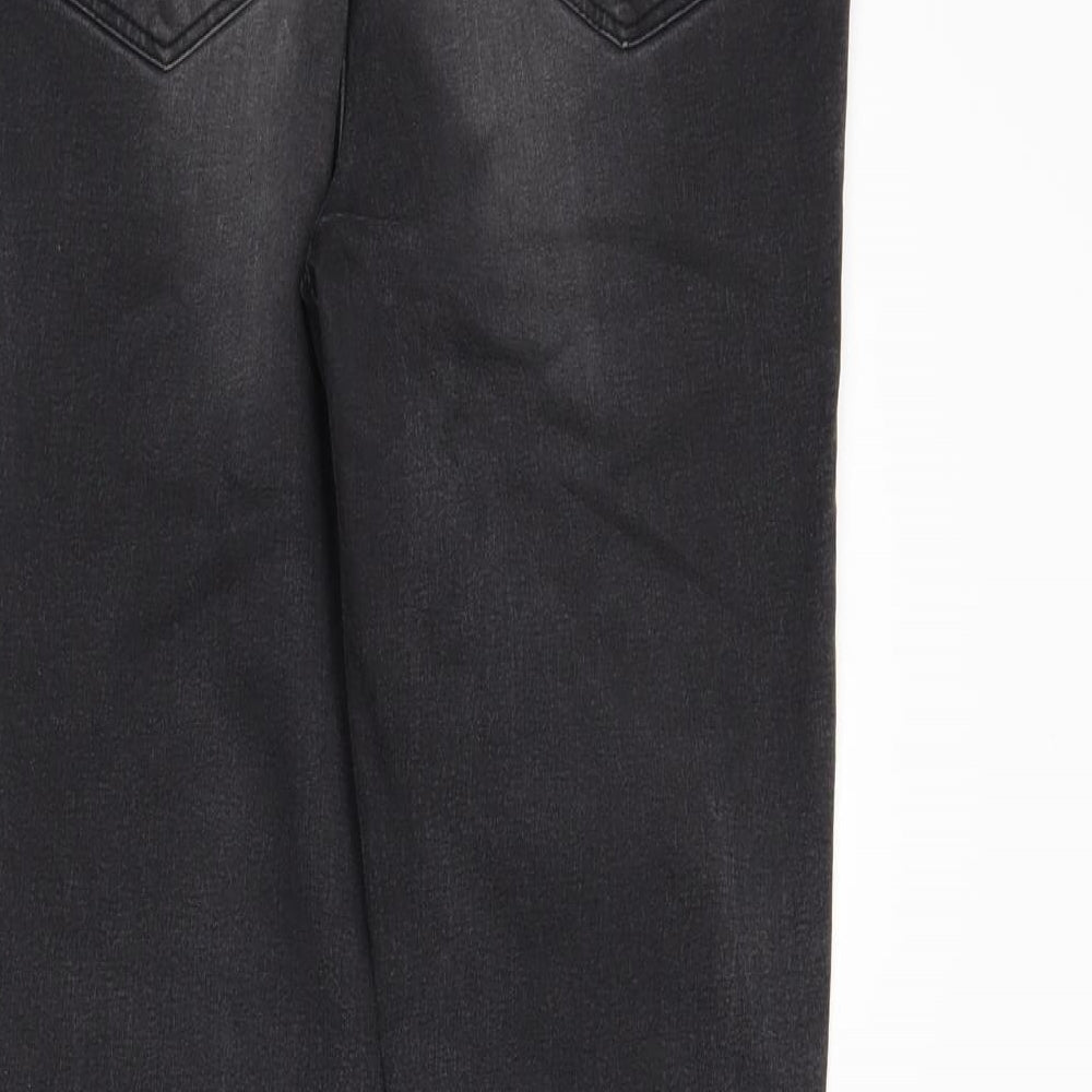newlook Womens Black  Corduroy Jegging Jeans Size 12 L28 in