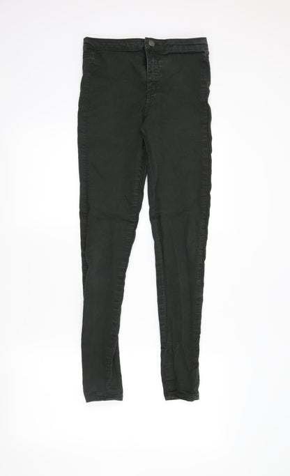 Preloved denimco Womens Green  Denim Jegging Jeans Size 6 L29 in - Front