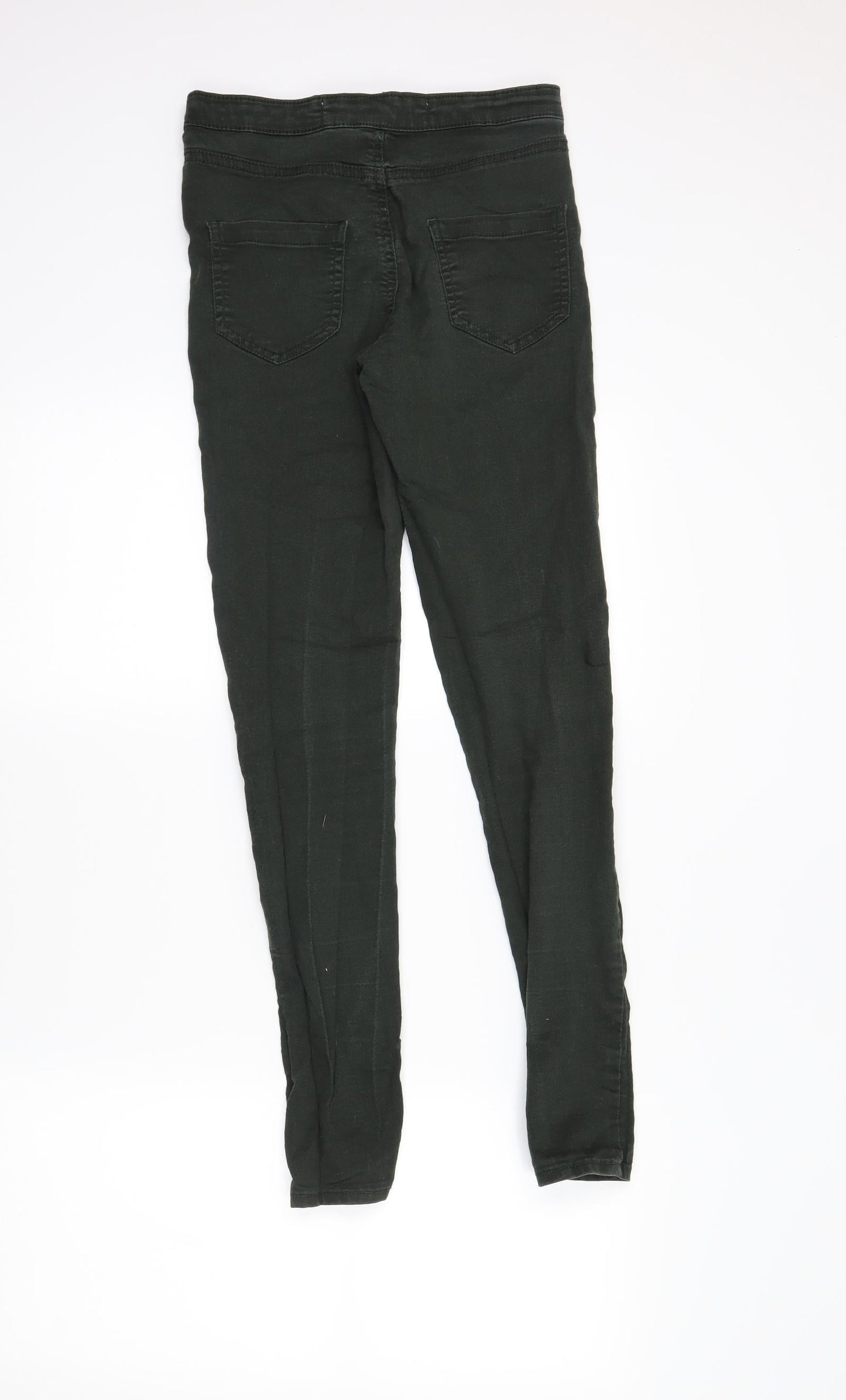 denimco Womens Green  Denim Jegging Jeans Size 6 L29 in
