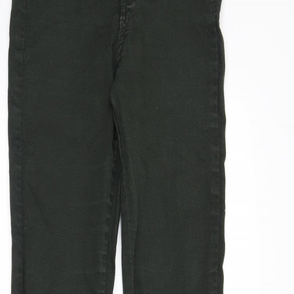 denimco Womens Green  Denim Jegging Jeans Size 6 L29 in
