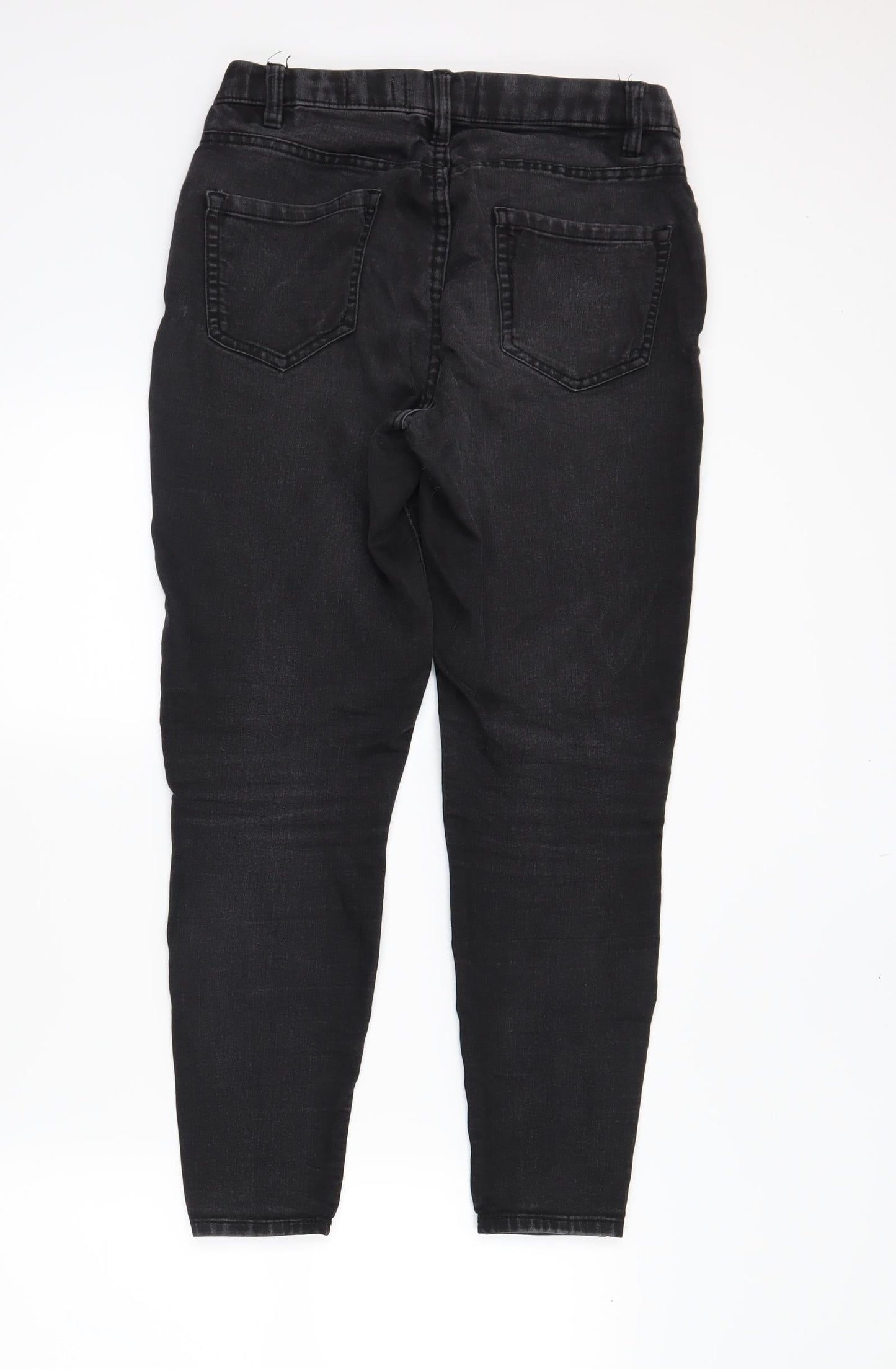 newlook Womens Black  Denim Jegging Jeans Size 10 L25 in