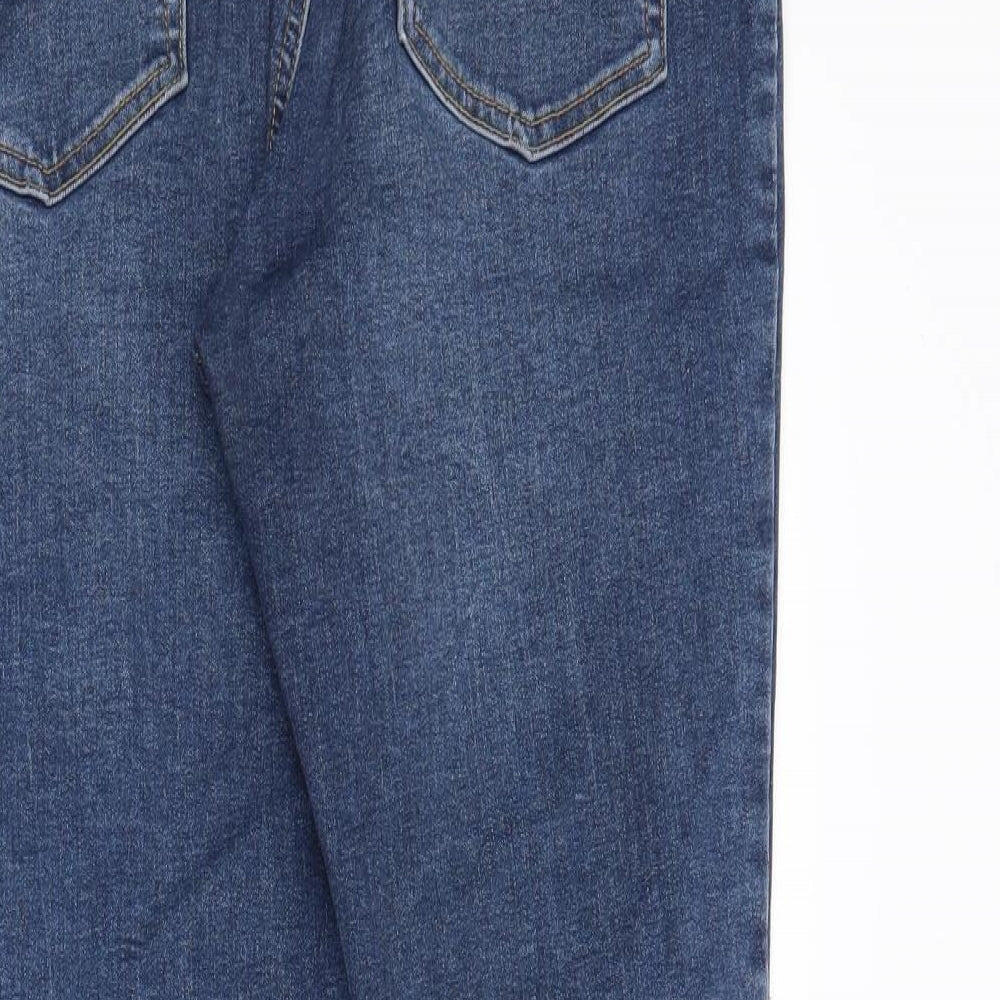 denimCo Womens Blue  Denim Skinny Jeans Size 14 L27 in