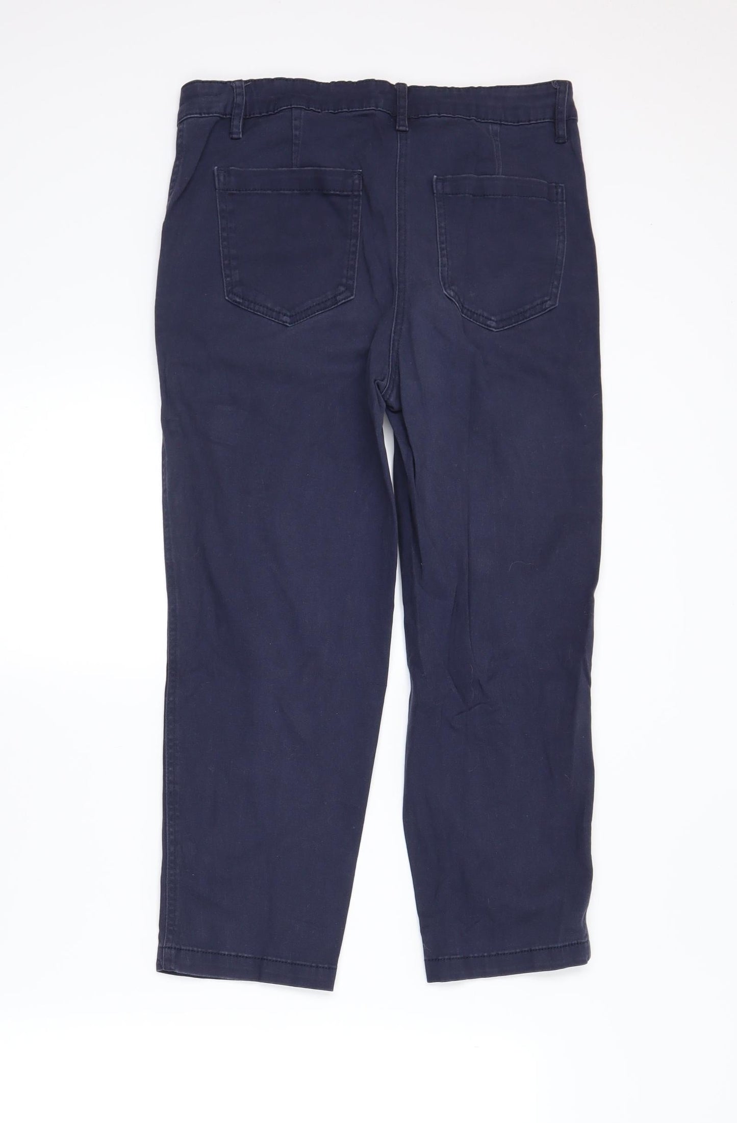 Papaya Womens Blue  Denim Straight Jeans Size 12 L23 in