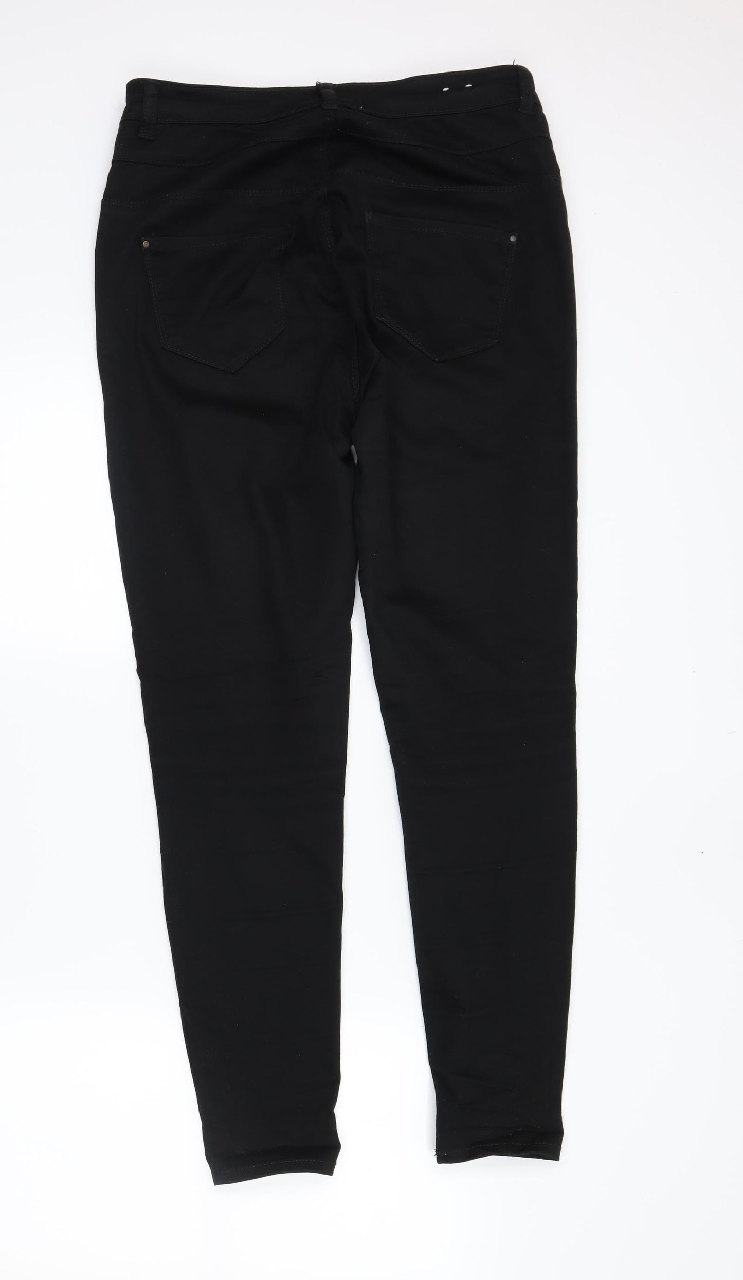 newlook Womens Black  Denim Skinny Jeans Size 12 L28 in