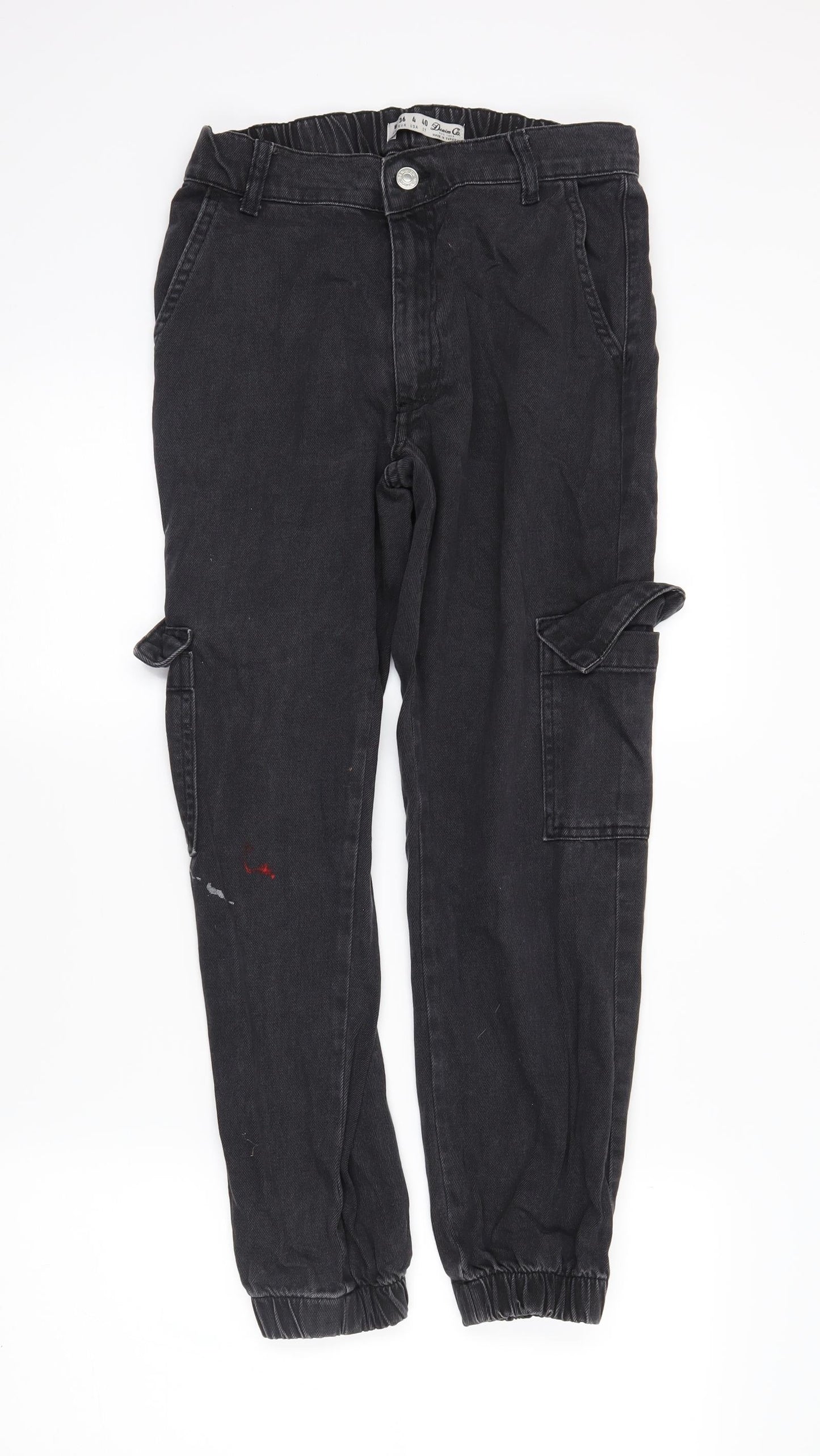 denimco Womens Blue  Denim Jegging Jeans Size 8 L28 in