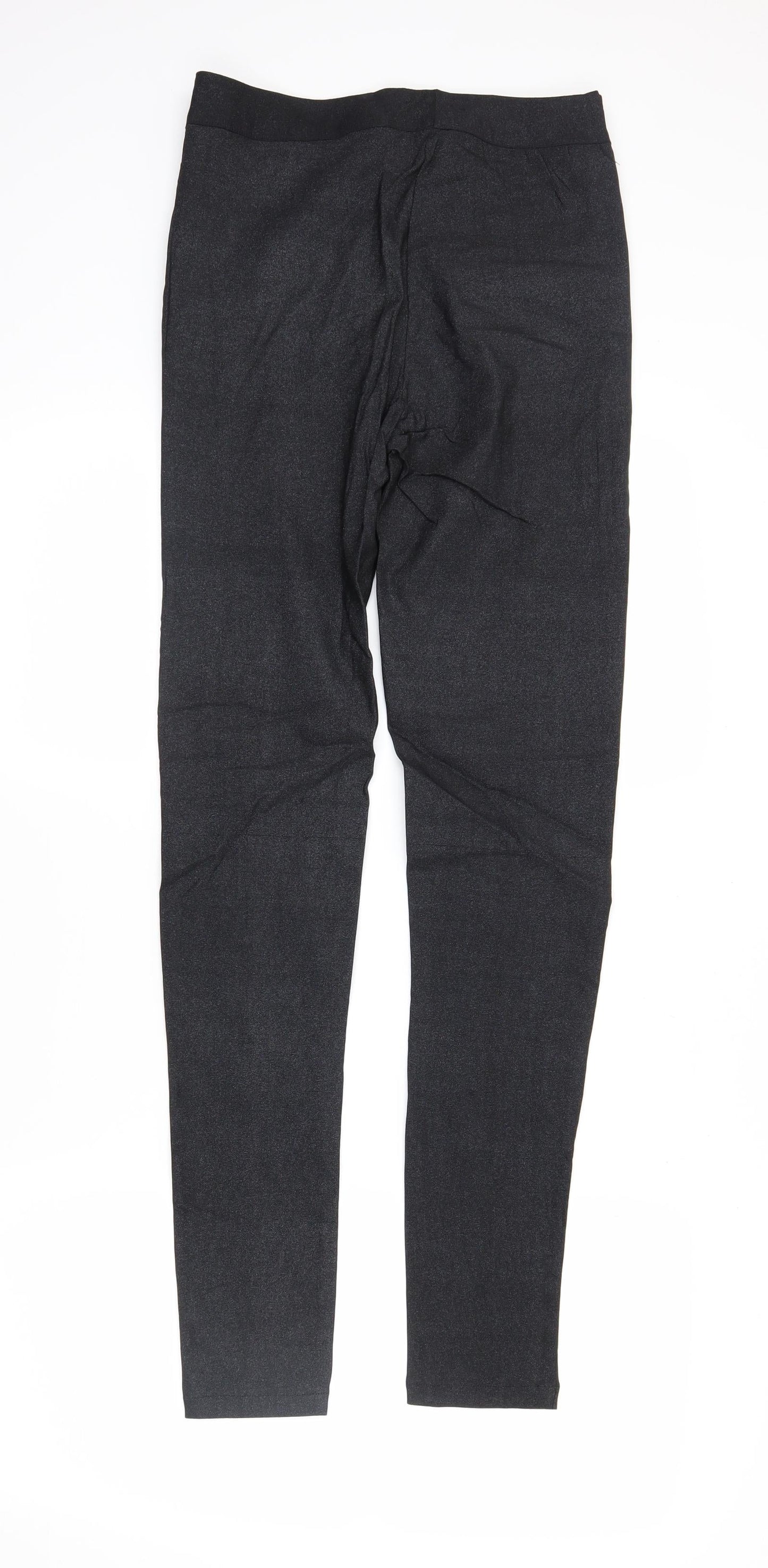 MissLook Womens Black   Cargo Leggings Size M L30 in