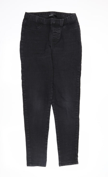 Preloved ESMARA Womens Black  Denim Jegging Jeans Size 14 L29 in - Front
