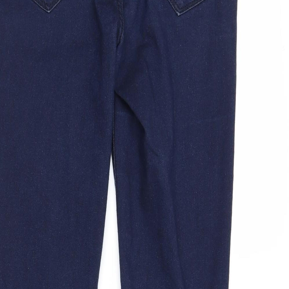 yesyes Womens Blue  Denim Skinny Jeans Size 8 L28 in