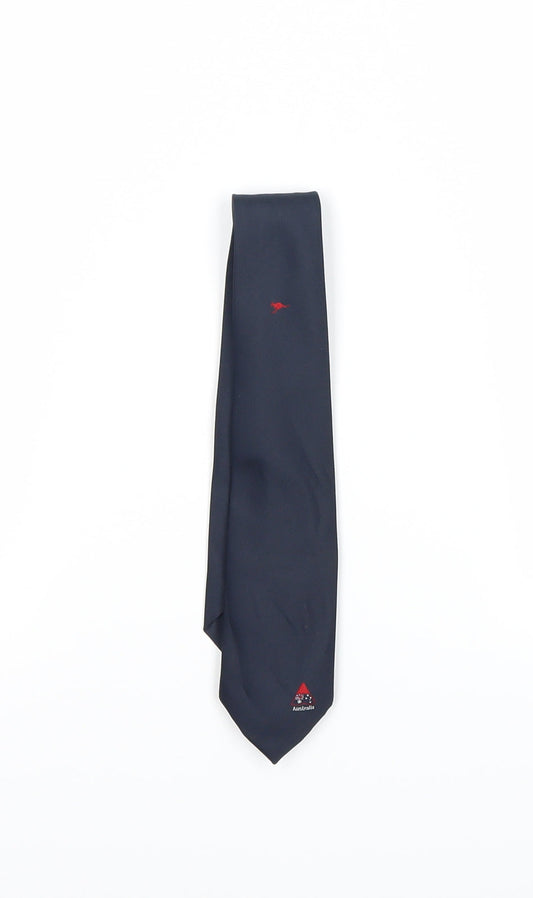 hollygeeen Mens Blue Grenadine  Pointed Tie One Size