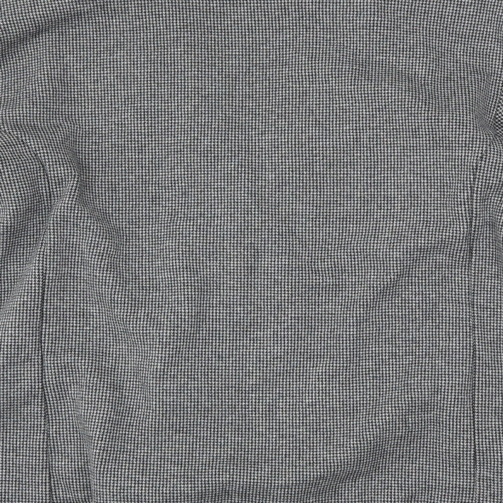 Cotton Traders Womens Grey Herringbone  Jacket Suit Jacket Size 16