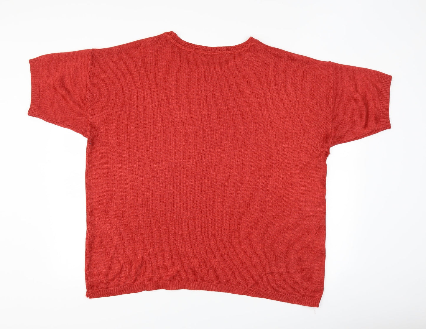 Berkertex Womens Red   Basic T-Shirt Size 18