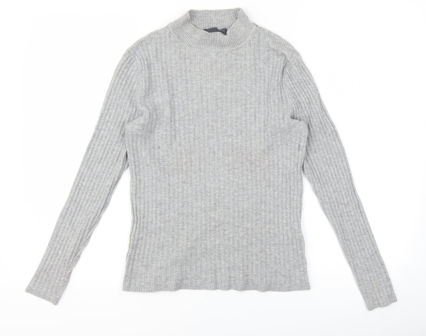 Primark Womens Grey   Pullover Jumper Size L